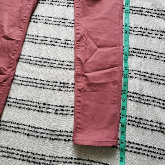 Prana Kara Jeans Organic Cotton Mauve Dusty Rose Pink Low Rise Jean - NWOT - Picture 12 of 12